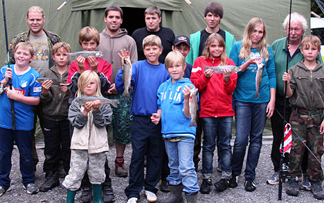 468Nachwuchs zeltete am Seckachtalweiher