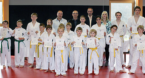468Taekwondo Pruefung in Seckach