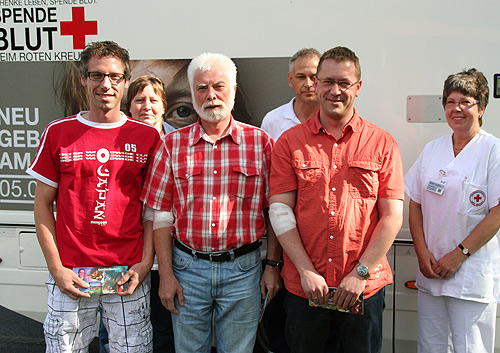 DRK Mudau feiert 11111 Blutspenden