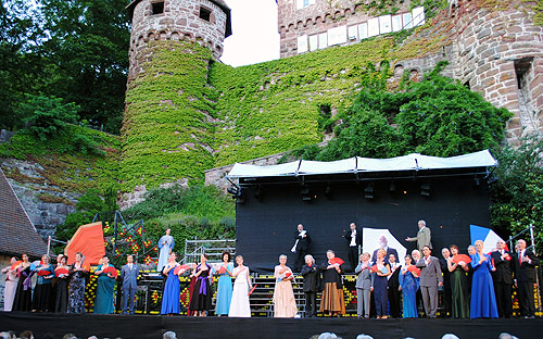 Schlossfestspiele Szene