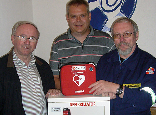 Uebergabe AED
