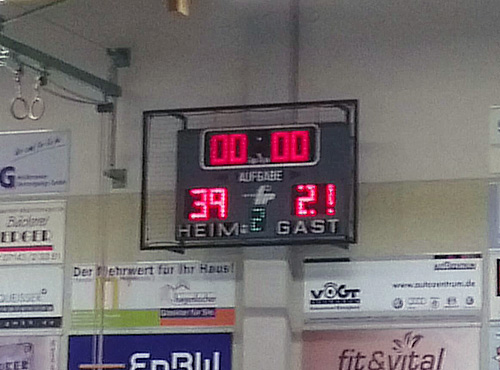 500 Anzeigetafel Boennigheim