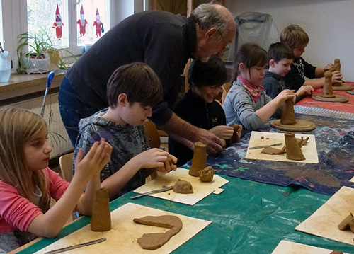 Kunst Workshop weckt schlummernde Talente