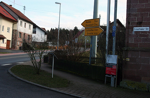 Ernsttaler Strasse wird ausgebaut