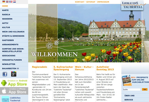 Screenshot Liebliches Taubertal