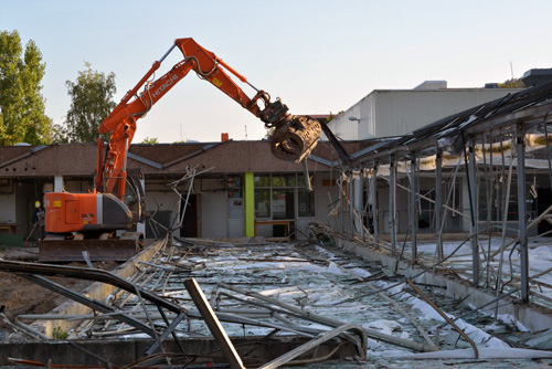 Abriss Johannes Diakonie