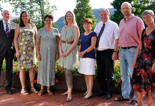 Thekla Walker besucht Johannes Diakonie