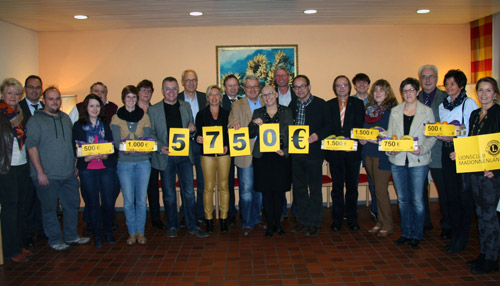 Spendenmarathon Lion Madonnenlaendchen