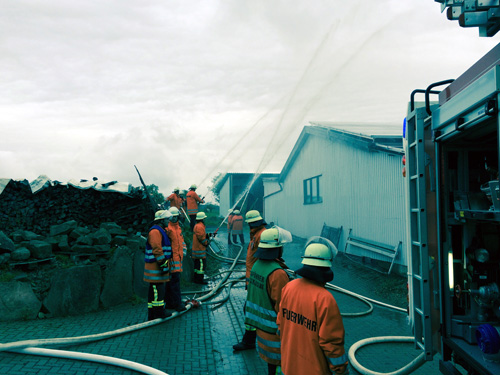 Feuerwehruebung Schlossau