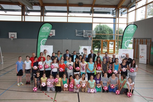 AOK Treff FußballGirls 1