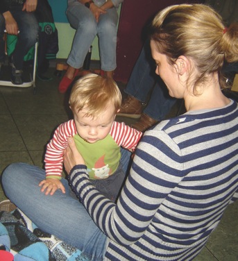 Babywatching an der Schwarzbach Schule