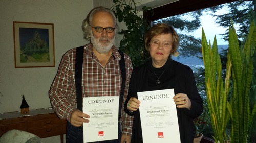 Fuer langjaehrige Mitgliedschaft in der SPD geehrt.jpg Für langjährige Mitgliedschaft in der SPD geehrt