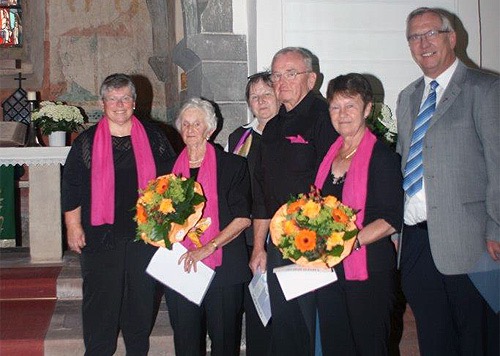 500 Ehrungen Kirchenchor Schollbrunn