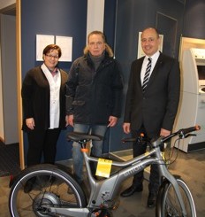 Mosbach: Volksbank-Kunde gewinnt E-Bike » NOKZEIT