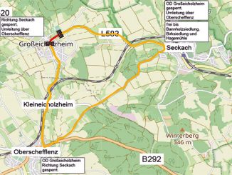 Ortsdurchfahrt Großeicholzheim gesperrt » NOKZEIT