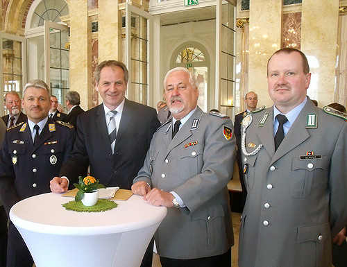500RNO Reservisten beim Innenminister Gall
