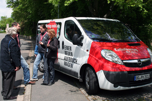 Kirchentags Mobil in Seckach