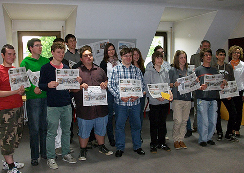 Sieger Zeitungsflirt