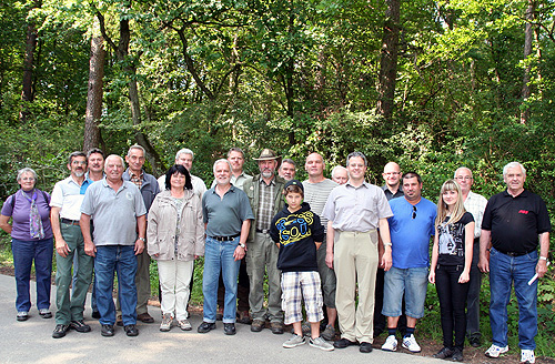 Gemeinderat auf Waldbegehung
