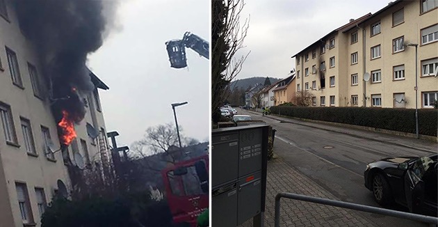 Leserfotos Brand Mosbach