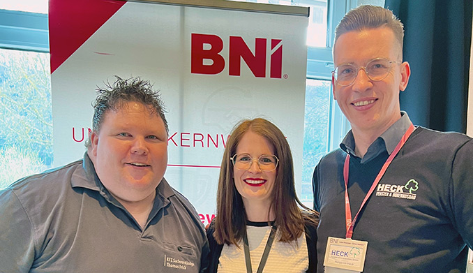 BNIUnternehmer mit neuer Führung NOKZEIT