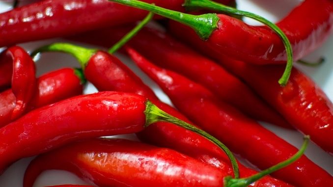 Rote Chilischoten, Pepperoni