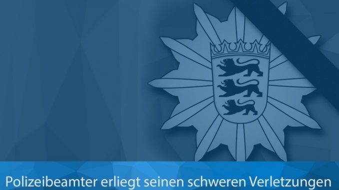 29-jähriger Polizist ist tot