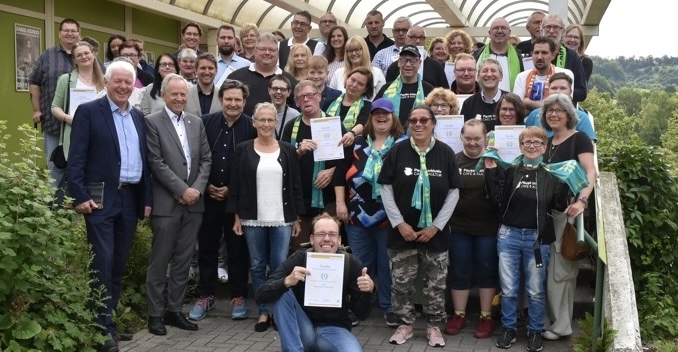 Applaus für Preisträger und Mitwirkende