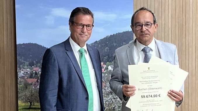 Land unterstützt Bau von Feldwegen