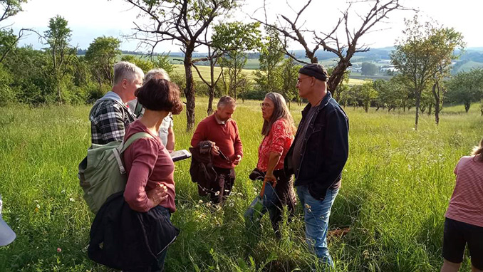 Wanderung  auf dem Biodiversitätspfad