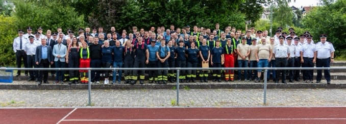 Abnahme des Feuerwehr-Leistungsabzeichens