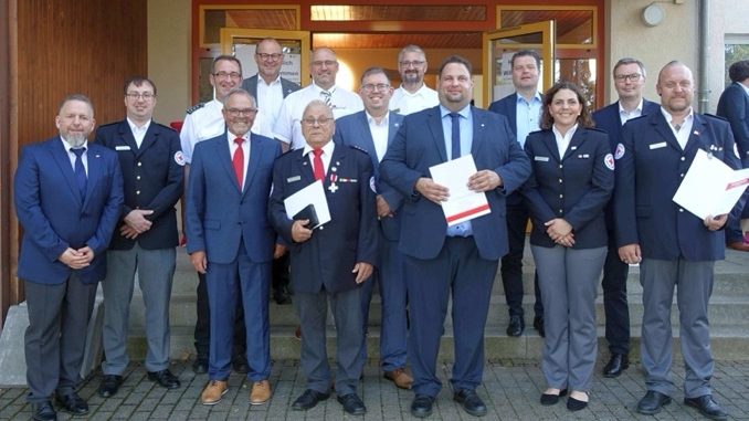 DRK Mosbach ehrt verdiente Rotkreuzler