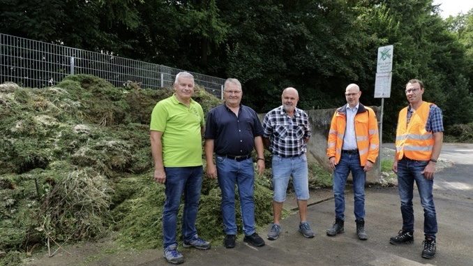 Grüngutplatz Großeicholzheim ertüchtigt