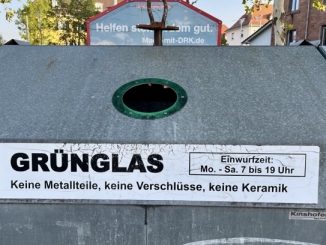 Konflikte wegen Glascontainer
