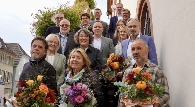 Dienstjubiläen bei der Stadt Mosbach