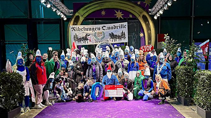 Nibelungen-Quadrille feiert verdienten Sieg