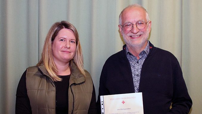 Steinbach ehrt Blutspender