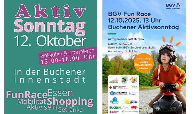 Aktivsonntag in Buchen Aktivsonntag in Buchen