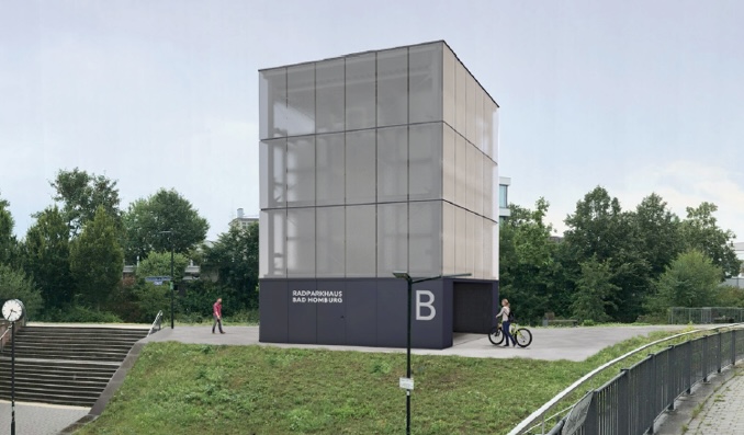 Krauth Technology baut vollautomatisches Radparkturm