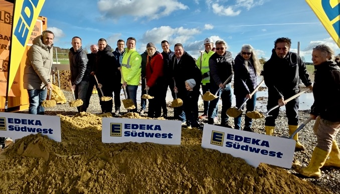 Spatenstich für neuen Edeka-Markt