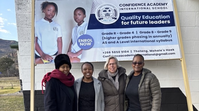 Unterstützung für Schule in Lesotho