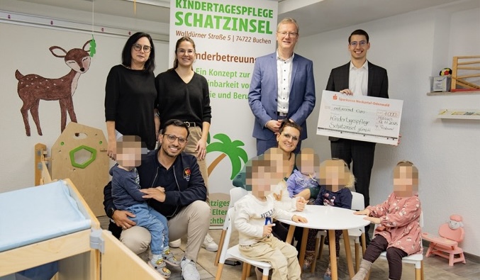 Sparkasse unterstützt Schatzinsel