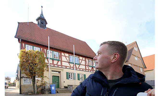 Christian Laier kandidiert in Hüffenhardt