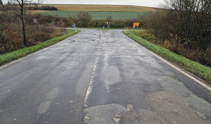 Kreisstraße 3904 wegen Erneuerung gesperrt