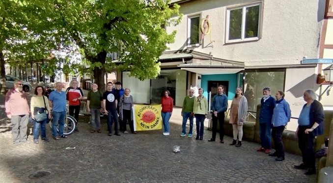 Mahnwache: 40 Jahre Tschernobyl