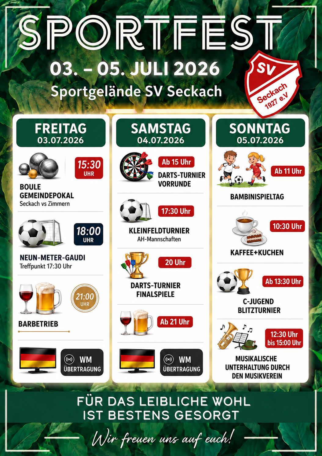 Sportfest SV Seckach Sportfest SV Seckach