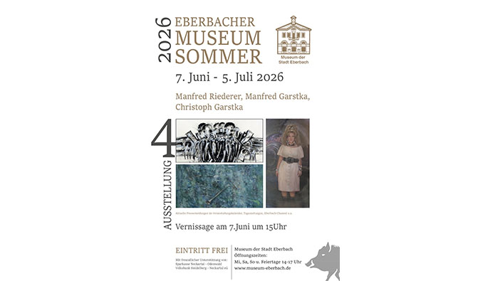 4. Ausstellung des Eberbacher Museumssommers 2026 4. Ausstellung Des Eberbacher Museumssommers