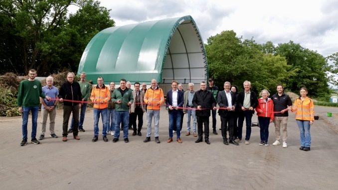 Grüngutplatz Bauland Offiziell Eröffnet