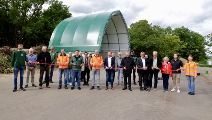 Grüngutplatz Bauland Offiziell Eröffnet