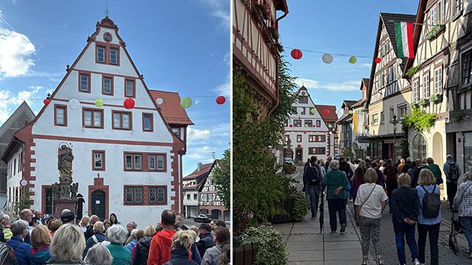 Großes Interesse an Stadtführung